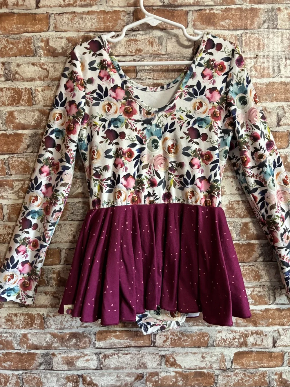 Cheeky Plum Farrah Long Sleeve Leotards,  Bundle of Two